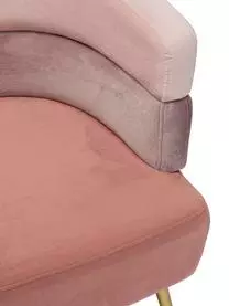 Kare Design Samt-Sofa Sandwich (2-Sitzer) Im Retro-Design