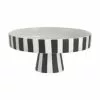 OYOY Living Design Keramik Servierplatte Toppu Im Streifendesign -Angebote Möbel Store 1204341
