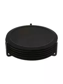 Zone Silikon-Untersetzer Plain Mit Halterung, 6 Stück 3 Zone Silikon-Untersetzer Plain Mit Halterung, 6 Stück