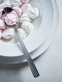 Aida Weiße Speiseteller Groove Mit Rillenstruktur, 4 Stück 6 Aida Weiße Speiseteller Groove Mit Rillenstruktur, 4 Stück – Bild 4