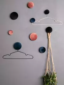 HOUSE NORDIC Samt-Wandhaken-Set Giza, 3-tlg. 8 HOUSE NORDIC Samt-Wandhaken-Set Giza, 3-tlg. – Bild 6