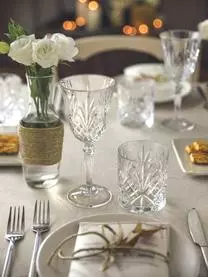 RCR Kristallgläser Bichiera Mit Relief, 4er-Set 4 RCR Kristallgläser Bichiera Mit Relief, 4er-Set – Bild 2