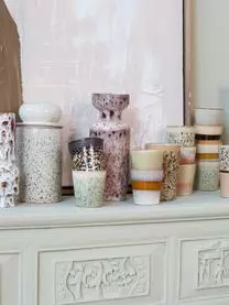 HKliving Handgemachte XS Becher 70's, 4er-Set 8 HKliving Handgemachte XS Becher 70's, 4er-Set – Bild 6