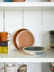 HKliving Handgemachte Schalen 70's, 2 Stück 4 HKliving Handgemachte Schalen 70's, 2 Stück – Bild 2