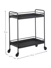 Hübsch Metall-Servierwagen Barclay 5 Hübsch Metall-Servierwagen Barclay – Bild 3