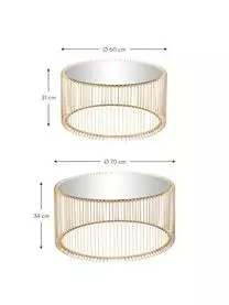 Kare Design Couchtisch-Set Wire Mit Glasplatte, 2-tlg. 5 Kare Design Couchtisch-Set Wire Mit Glasplatte, 2-tlg. – Bild 3