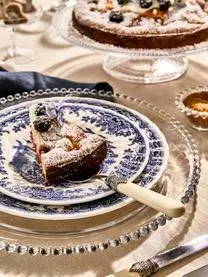 Cote Table Glas-Platzteller Perles Mit Randdekor 4 Cote Table Glas-Platzteller Perles Mit Randdekor – Bild 2