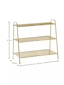 Madam Stoltz Schuhregal Anna Mit 3 Ablageflächen 6 Madam Stoltz Schuhregal Anna Mit 3 Ablageflächen – Bild 4