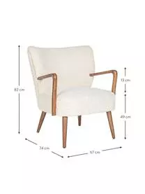 Bizzotto Teddy-Loungesessel Moritz Mit Armlehnen 5 Bizzotto Teddy-Loungesessel Moritz Mit Armlehnen – Bild 3