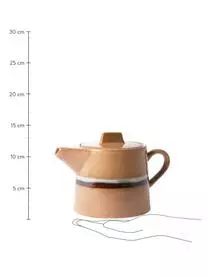 HKliving Handgemachte Teekanne 70's, 1,2 L 4 HKliving Handgemachte Teekanne 70's, 1,2 L – Bild 2