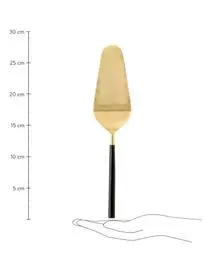 Bloomingville Goldfarbener Tortenheber Amine Mit Schwarzem Griff 5 Bloomingville Goldfarbener Tortenheber Amine Mit Schwarzem Griff – Bild 3