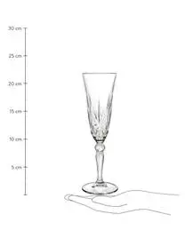 RCR Kristall-Sektgläser Melodia Mit Relief, 6 Stück 5 RCR Kristall-Sektgläser Melodia Mit Relief, 6 Stück – Bild 3