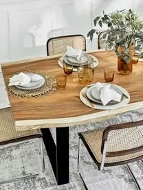 Cote Table Runde Tischsets Tressine Aus Papierfasern, 6 Stück 7 Cote Table Runde Tischsets Tressine Aus Papierfasern, 6 Stück – Bild 5