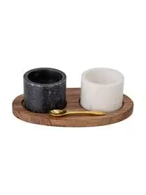 Bloomingville Marmor-Aufbewahrungsdosen-Set Florio, 4tlg. 5 Bloomingville Marmor-Aufbewahrungsdosen-Set Florio, 4tlg. – Bild 3