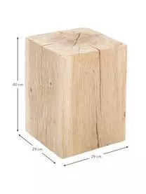 Jan Kurtz Hocker Block Aus Massivem Eichenholz 5 Jan Kurtz Hocker Block Aus Massivem Eichenholz – Bild 3