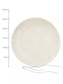 Broste Copenhagen Handgemachte Speiseteller Nordic Vanilla, 4 Stück 5 Broste Copenhagen Handgemachte Speiseteller Nordic Vanilla, 4 Stück – Bild 3