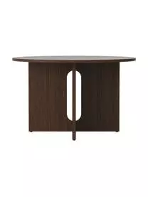 Menu Runder Esstisch Androgyne Mit Dunklem Eichenholzfurnier, Verschiedene Größen 6 Menu Runder Esstisch Androgyne Mit Dunklem Eichenholzfurnier, Verschiedene Größen – Bild 4