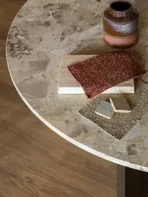 Menu Runder Esstisch Androgyne Mit Tischplatte Aus Sandstein, Ø 120 Cm 9 Menu Runder Esstisch Androgyne Mit Tischplatte Aus Sandstein, Ø 120 Cm – Bild 7