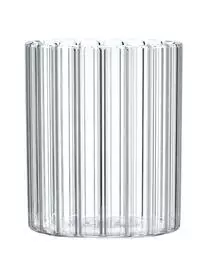 Bitossi Home Wassergläser Romantic Aus Borosilikatglas Mit Rillenrelief, 6 Stück 3 Bitossi Home Wassergläser Romantic Aus Borosilikatglas Mit Rillenrelief, 6 Stück