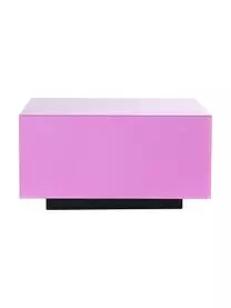 HKliving Glas-Couchtisch Block Mit Spiegel-Effekt 6 HKliving Glas-Couchtisch Block Mit Spiegel-Effekt – Bild 4