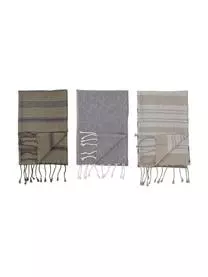 Bloomingville Geschirrtücher Mara Aus Baumwolle Mit Fransen, 3er-Set 5 Bloomingville Geschirrtücher Mara Aus Baumwolle Mit Fransen, 3er-Set – Bild 3