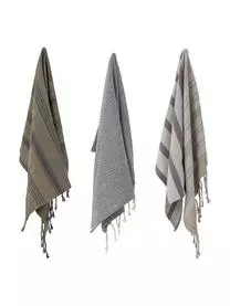 Bloomingville Geschirrtücher Mara Aus Baumwolle Mit Fransen, 3er-Set 7 Bloomingville Geschirrtücher Mara Aus Baumwolle Mit Fransen, 3er-Set – Bild 5