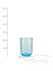 Bahne Wassergläser Twist, 4 Stück 5 Bahne Wassergläser Twist, 4 Stück – Bild 3