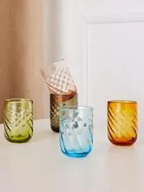 Bahne Wassergläser Twist, 4 Stück 6 Bahne Wassergläser Twist, 4 Stück – Bild 4