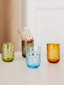 Bahne Wassergläser Twist, 4 Stück 6 Bahne Wassergläser Twist, 4 Stück – Bild 4