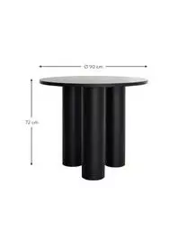 Pastill Runder Tisch Colette Aus Holz, Matt 5 Pastill Runder Tisch Colette Aus Holz, Matt – Bild 3