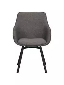 Rowico Gepolsterter Armlehndrehstuhl Alison Mit Metall-Beinen 6 Rowico Gepolsterter Armlehndrehstuhl Alison Mit Metall-Beinen – Bild 4