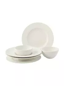Villeroy & Boch Porzellan Geschirr-Set Rock, 2 Personen (6-tlg.) 10 Villeroy & Boch Porzellan Geschirr-Set Rock, 2 Personen (6-tlg.) – Bild 8