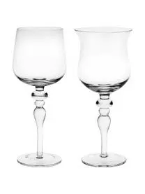 Bitossi Home Mundgeblasene Weingläser Diseguale In Unterschiedlichen Formen, 6 Stück 5 Bitossi Home Mundgeblasene Weingläser Diseguale In Unterschiedlichen Formen, 6 Stück – Bild 3