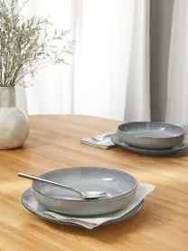 Broste Copenhagen Handgemachte Schalen Nordic Sea, Ø 22 Cm, 4 Stück 4 Broste Copenhagen Handgemachte Schalen Nordic Sea, Ø 22 Cm, 4 Stück – Bild 2