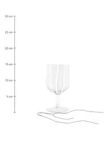 OYOY Living Design Mundgeblasene Rotweingläser Mizu, 2 Stück 6 OYOY Living Design Mundgeblasene Rotweingläser Mizu, 2 Stück – Bild 4