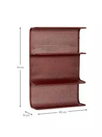 Hübsch Metall-Wandregal Grid 5 Hübsch Metall-Wandregal Grid – Bild 3