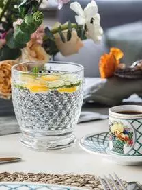 Villeroy & Boch Kristall-Wassergläser Boston Mit Relief, 4 Stück 4 Villeroy & Boch Kristall-Wassergläser Boston Mit Relief, 4 Stück – Bild 2