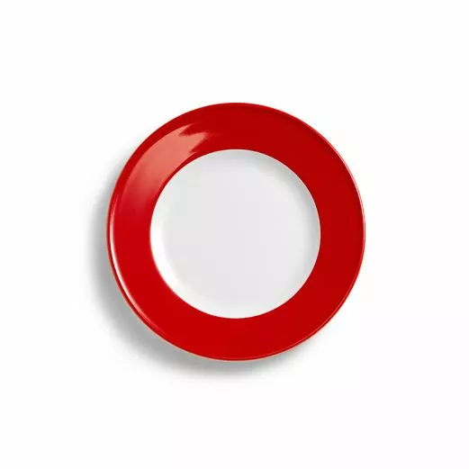 DIBBERN Dessertteller Solid Color In Signalrot Ø 21 Cm 3 DIBBERN Dessertteller Solid Color In Signalrot Ø 21 Cm