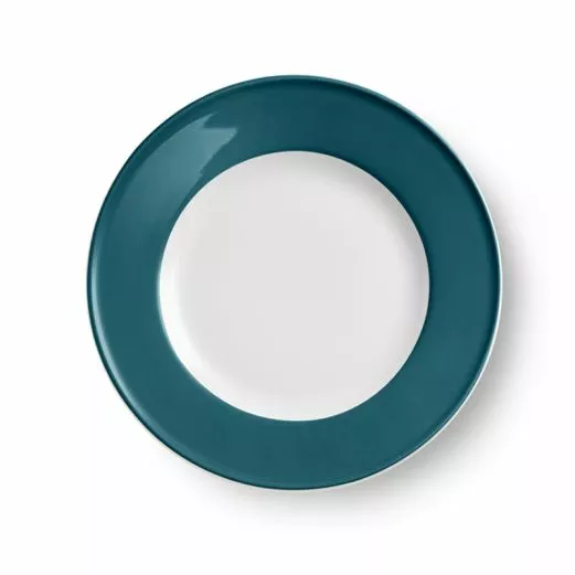 DIBBERN Dessertteller Solid Color In Petrol Ø 21 Cm 3 DIBBERN Dessertteller Solid Color In Petrol Ø 21 Cm