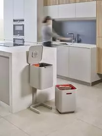 Joseph Joseph Abfalleimer Totem Mit Separater Recycling-Einheit, 2 X 20 L 4 Joseph Joseph Abfalleimer Totem Mit Separater Recycling-Einheit, 2 X 20 L – Bild 2