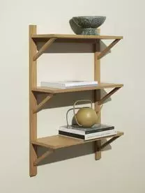 Hübsch Wandregal Triarch Aus Eichenholz 4 Hübsch Wandregal Triarch Aus Eichenholz – Bild 2