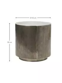 House Doctor Runder Beistelltisch Rota Mit Geriffelter Front 6 House Doctor Runder Beistelltisch Rota Mit Geriffelter Front – Bild 4