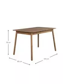 Zuiver Ausziehbarer Esstisch Glimps Aus Walnussholz 5 Zuiver Ausziehbarer Esstisch Glimps Aus Walnussholz – Bild 3