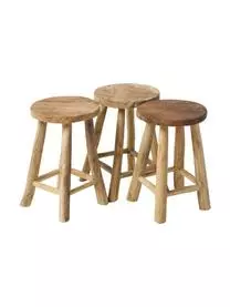 HOUSE NORDIC Hocker Badia Aus Teakholz 8 HOUSE NORDIC Hocker Badia Aus Teakholz – Bild 6