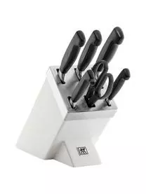 Zwilling Selbstschärfender Messerblock Vier Sterne, 7-tlg. 3 Zwilling Selbstschärfender Messerblock Vier Sterne, 7-tlg.