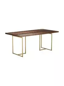 Dutchbone Esstisch Class Mit Fischgrätenmuster, Verschiedene Größen