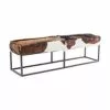 Kare Design Ziegenfell-Sitzbank Country Life -Angebote Möbel Store 1687233