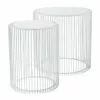 Kare Design Metall-Beistelltisch 2er-Set Wire Mit Glasplatte -Angebote Möbel Store 1687287
