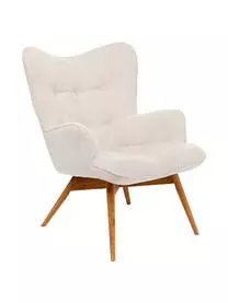 Kare Design Ohrensessel Vicky Mit Holz-Füßen