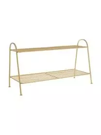 Madam Stoltz Kleines Schuhregal Anna Mit 2 Ablageflächen